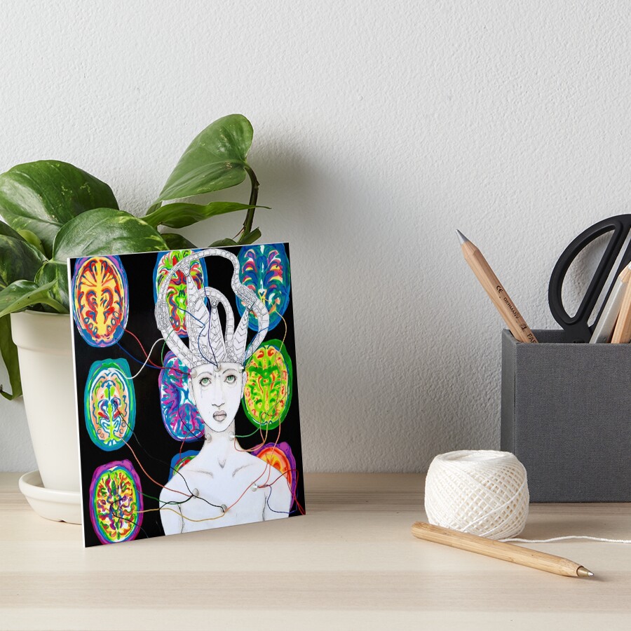 Item preview, Art Board Print designed and sold by Rabbitfool.
