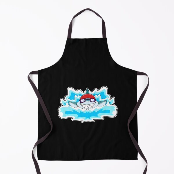 Item preview, Shark at Swimming with Swimming goggles designed and sold by Snabdesign84.