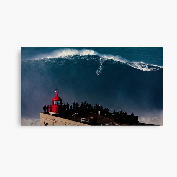 Ville de Challange - Nazarè Impression sur toile