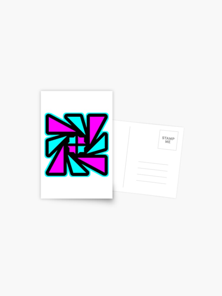 Geometry Dash Easy Postcard for Sale by CoryBaxter