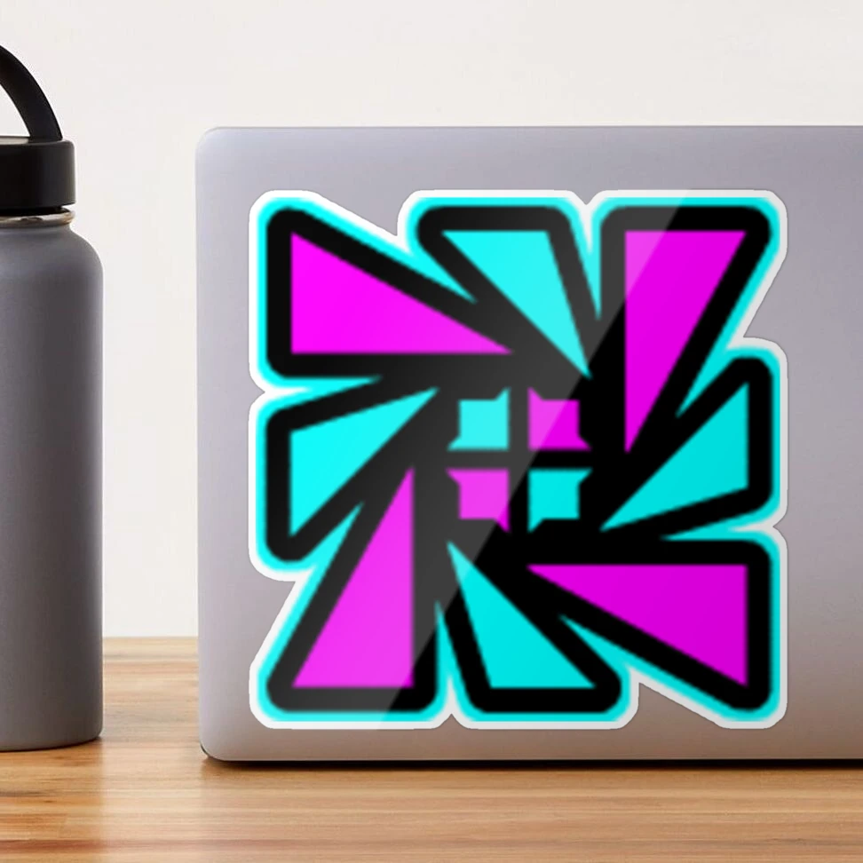 Geometry Dash Riot Sticker Icono De Bloqueo De Geometry Dash