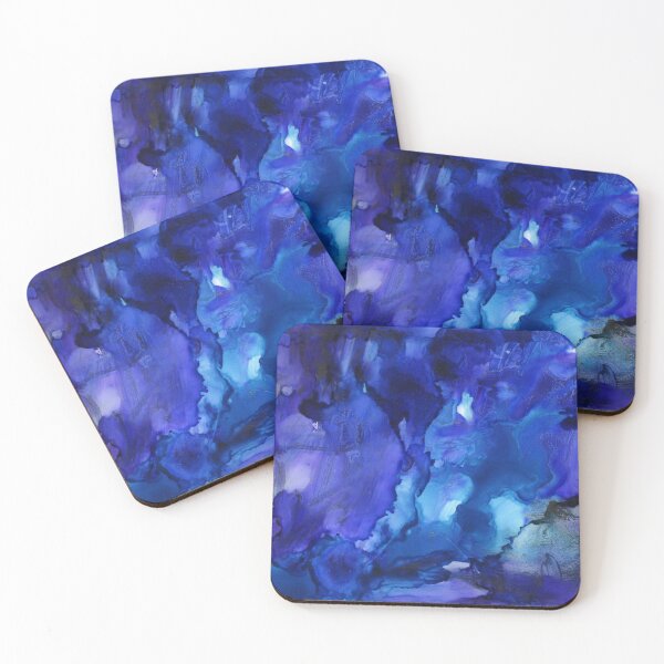 Item preview, Abstract in Blue - One designed and sold by LymphomaLass.