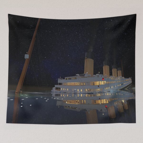 Item preview, The sinking of the Titanic - Night on April 15, 1912 designed and sold by Historical Ocean Liners.