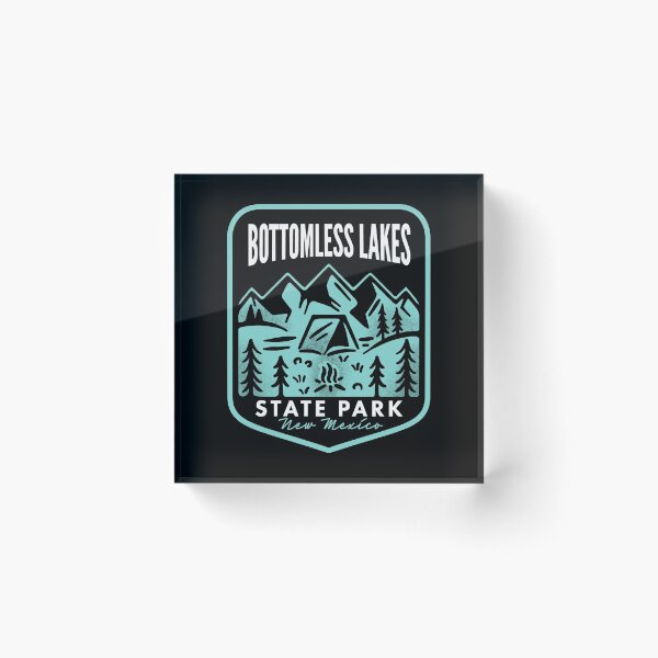 Item preview, Bottomless Lakes State Park New Mexico designed and sold by HalpinDesign.