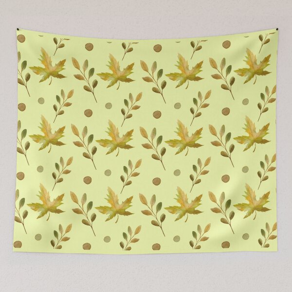 Item preview, Autumn Beautiful Leave Pattern  designed and sold by Marie Young.