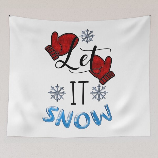 Item preview, Let It Snow designed and sold by bloomingvine.
