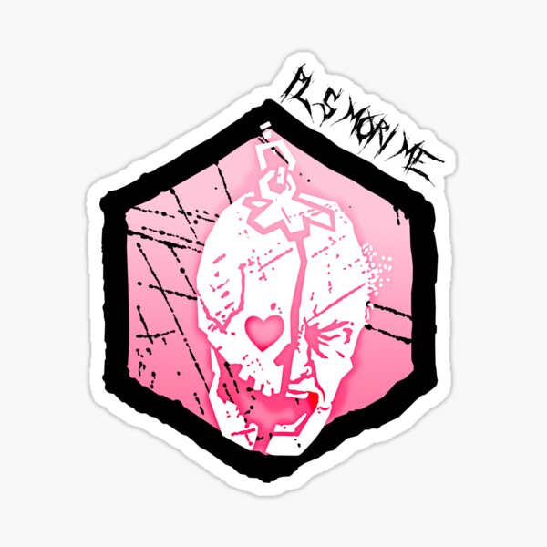 Pls Mori Me Pink Dbd Mori Sticker For Sale By Missantivist Redbubble