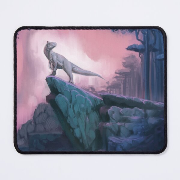 Item preview, Dinosaur In Scenic Landscape designed and sold by taralehning.