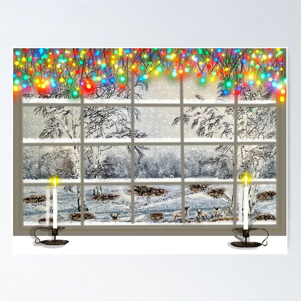 Item preview, Christmas Sheep in snow  designed and sold by CamiraArt.