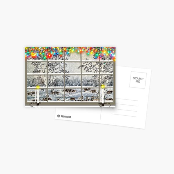 Item preview, Christmas Sheep in snow  designed and sold by CamiraArt.