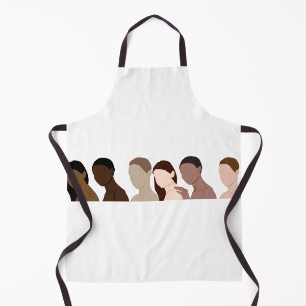 Item preview, African women profile silhouettes skin colors. Black Women Faces with different tone of skin. Portrait of beauty Afro woman. Race diversity designed and sold by deeplaxman.