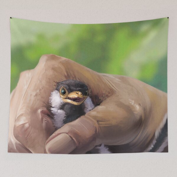Item preview, Small Dinosaur in Hand designed and sold by taralehning.