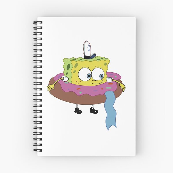 Item preview, sponge floating in a big donut designed and sold by shellysshop.