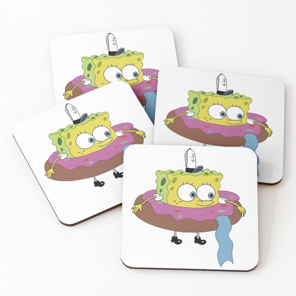 Item preview, sponge floating in a big donut designed and sold by shellysshop.
