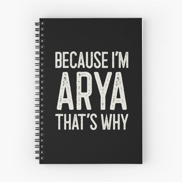 Item preview, Because I’m Arya That’s Why Funny Personalized Name designed and sold by MariosNydras.