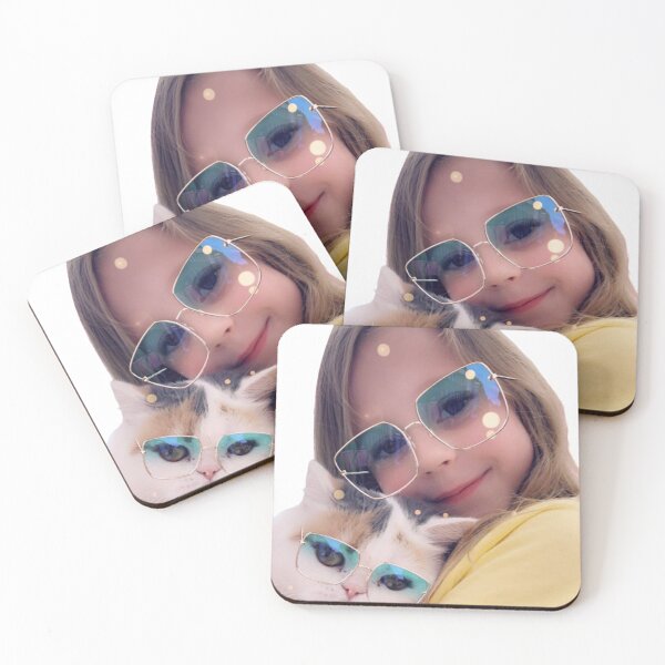 Item preview,  Like nastya with her cat designed and sold by SAJAMANIA.