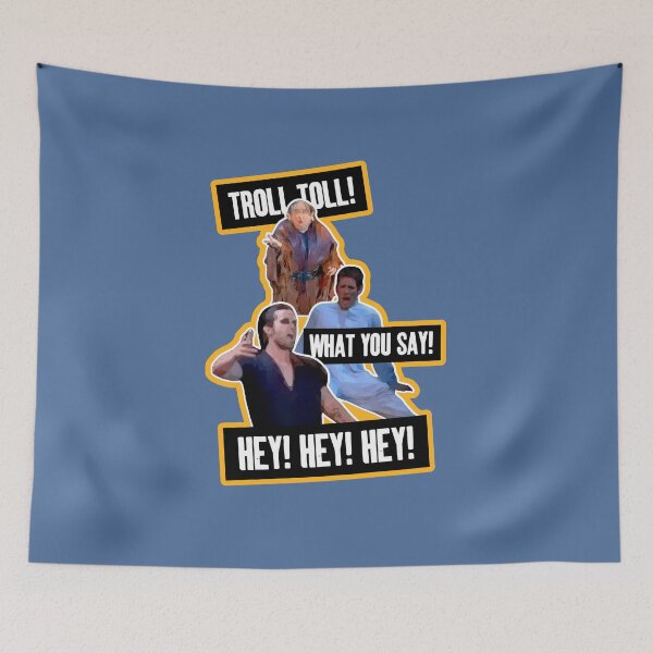 Item preview, Troll Toll! designed and sold by The Cosmic Turtle.