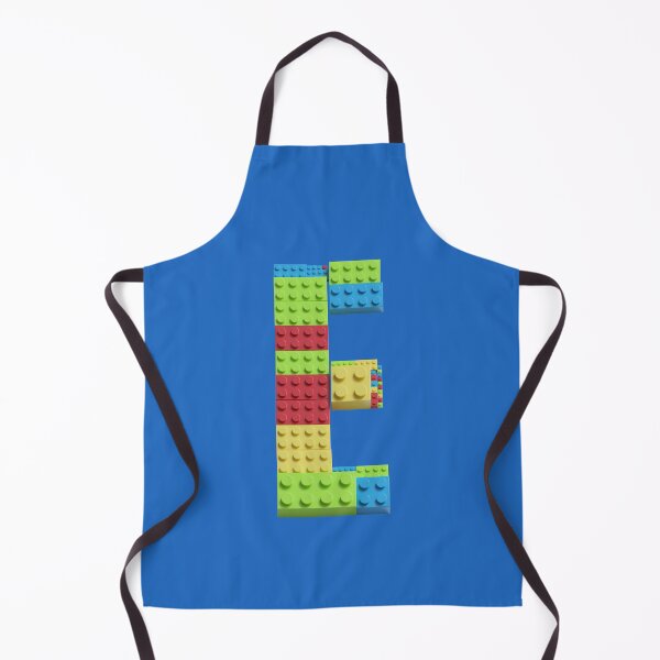 Item preview, Building Brick Initial E in Primary Colors designed and sold by TheFlyingPug.