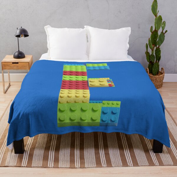 Item preview, Building Brick Initial E in Primary Colors designed and sold by TheFlyingPug.