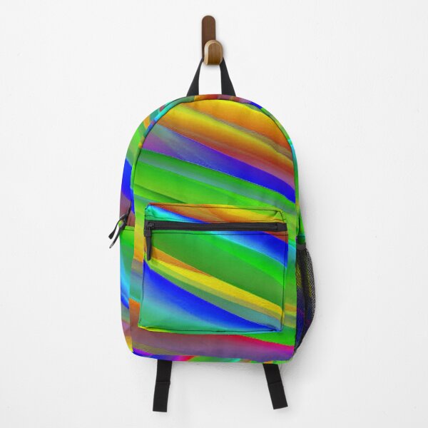 Item preview, Multi colored rainbow abstract peace message art illustration designed and sold by jmc-aas.
