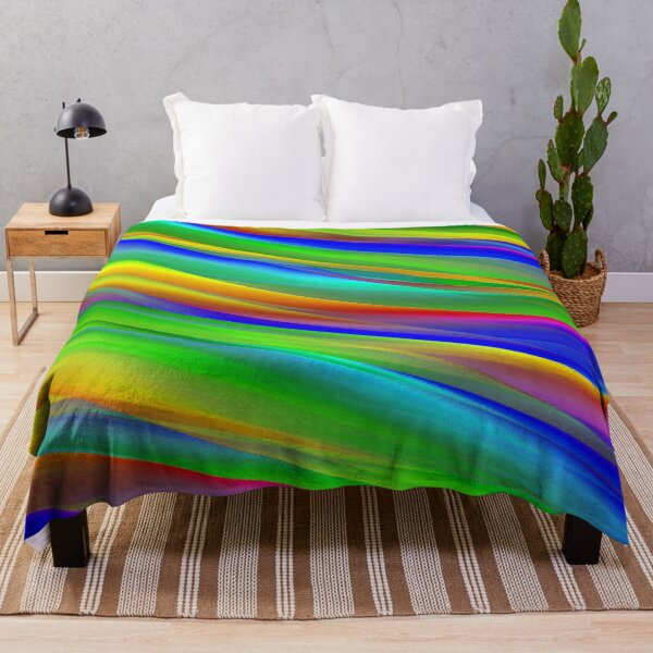 Item preview, Multi colored rainbow abstract peace message art illustration designed and sold by jmc-aas.