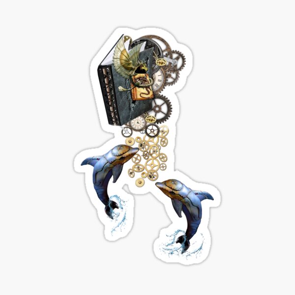 Steampunk Ocean Tale Sticker