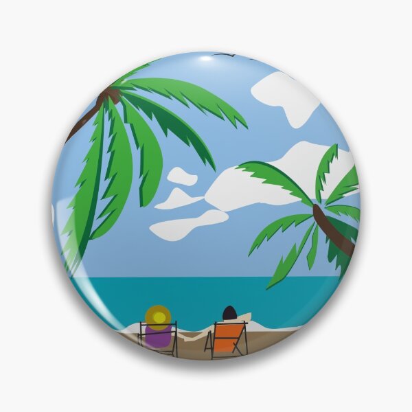 Item preview, Couple Sunbathe Enjoy On Sea Beach Together  designed and sold by deeplaxman.