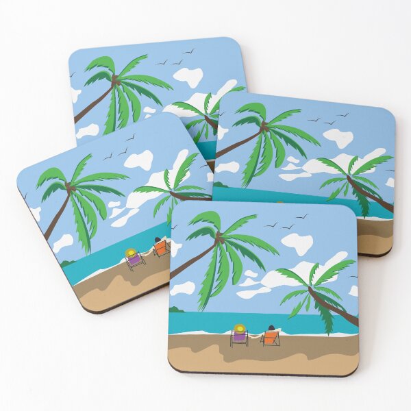 Item preview, Couple Sunbathe Enjoy On Sea Beach Together  designed and sold by deeplaxman.