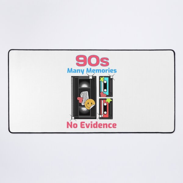 Item preview, 90s Sarcastic Nostalgia Vhs Cassette T-Shirt90s, Many Memories No Evidence, VHS Cassette designed and sold by DartGarrick.