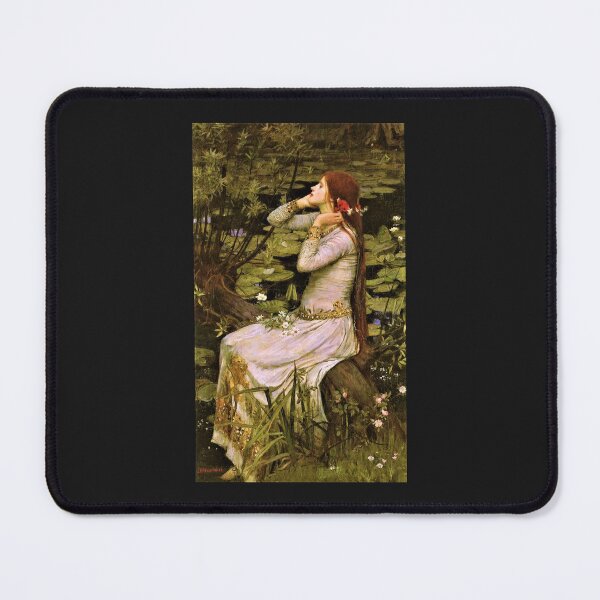 Vista previa del artículo con la obra «Shakespeare ~ Ofelia ~ Hamlet ~ 1894 Pintura de John William Waterhouse», diseñado y vendido por artsphere.