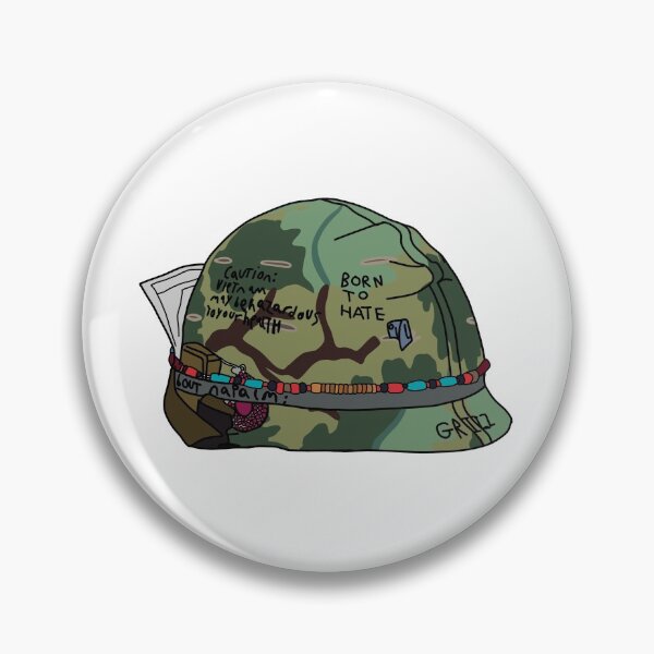 Item preview, TGN - Grizz Vietnam Helmet designed and sold by iafct.
