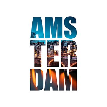 Artwork thumbnail, Amsterdam at night by creativelolo