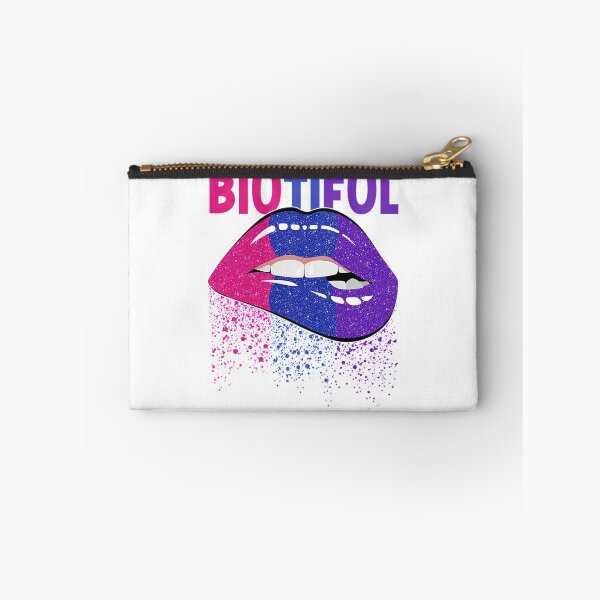 Item preview, Bisexual Bi Pride Biutiful Beautiful T-ShirtBisexual Bi Pride Biutiful Beautiful Lips Gay Parade Lesbian LGBTQ designed and sold by DartGarrick.