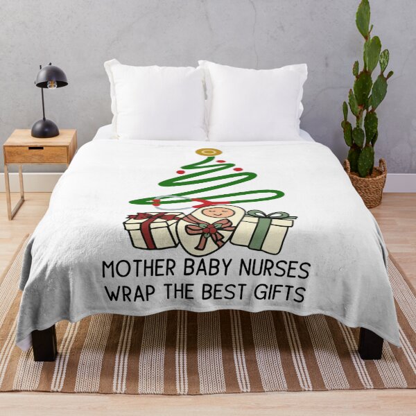 Artikelvorschau, Mutter Baby Krankenschwestern Weihnachtsarbeit und Geburt Krankenschwester Geschenk für Krankenschwestern entworfen und verkauft von biigshow.
