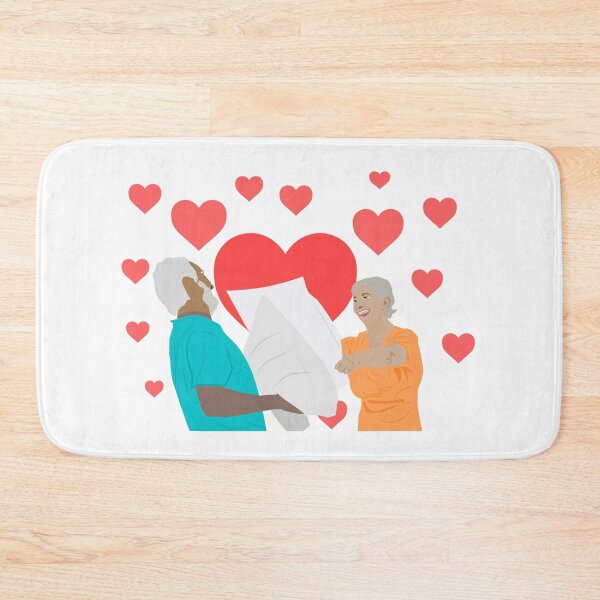 Item preview, Happy elderly couple showing affection over each other. Concept of love and affection designed and sold by deeplaxman.