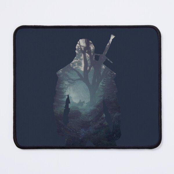 GERALT THE WITCHER MINIMALIST Mouse Pad