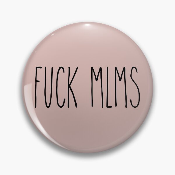 Item preview, Pink Fuck MLMS Rae Dunn Inspired Design | Anti multi level marketing sticker designed and sold by SunnyKiwiCo.