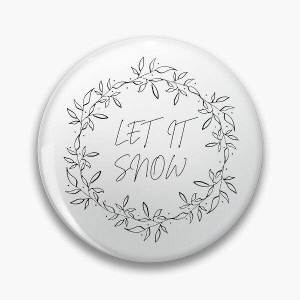Artikelvorschau, Let it Snow Simple entworfen und verkauft von BeluFndz.