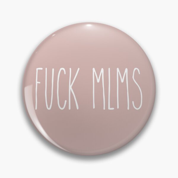 Item preview, Pink Fuck MLMS Rae Dunn Inspired Design | Anti multi level marketing sticker designed and sold by SunnyKiwiCo.