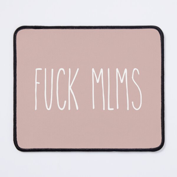 Item preview, Pink Fuck MLMS Rae Dunn Inspired Design | Anti multi level marketing sticker designed and sold by SunnyKiwiCo.