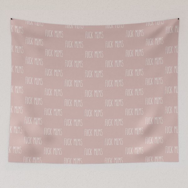 Item preview, Pink Fuck MLMS Rae Dunn Inspired Design | Anti multi level marketing sticker designed and sold by SunnyKiwiCo.
