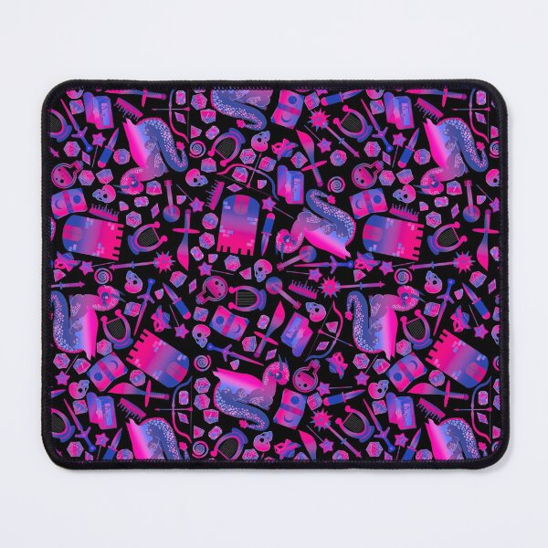 Item preview, Bisexual Pride D&D (repeating print) designed and sold by RachaelManto.