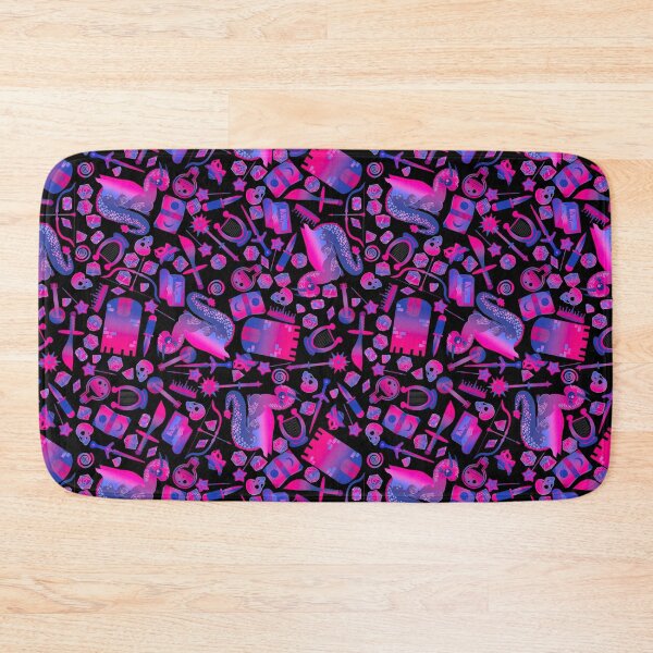 Item preview, Bisexual Pride D&D (repeating print) designed and sold by RachaelManto.