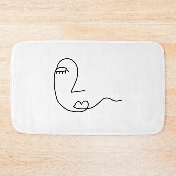 Item preview, Abstract Eye and Lips - Charcoal designed and sold by A Fabulous Production.