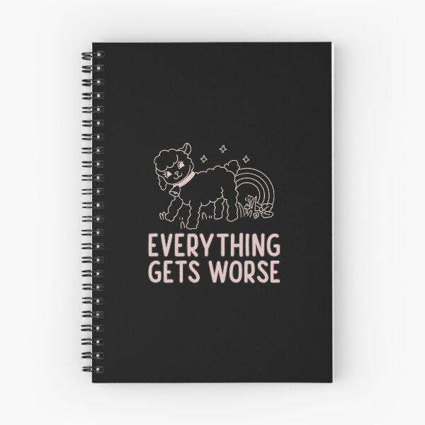 Item preview, Everything Gets Worse - Nihilism for Nihilist Design designed and sold by Shirtlify.