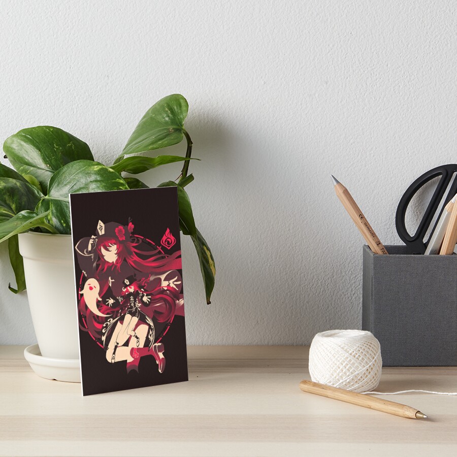 "Fragrance in Thaw Hu Tao" Art Board Print by Heisenburgerz | Redbubble