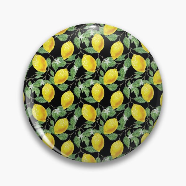 Item preview, Lemons pattern, watercolour lemon designed and sold by patternme.