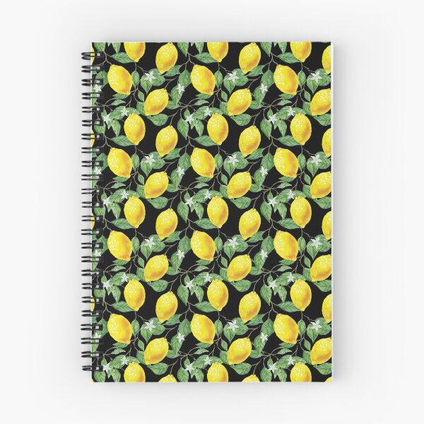 Item preview, Lemons pattern, watercolour lemon designed and sold by patternme.