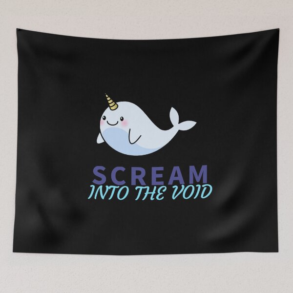Item preview, Scream Into The Void - Nihilism for Nihilist designed and sold by Shirtlify.