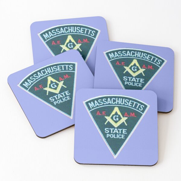 Item preview, Massachusetts State Police Freemason A.F.&.A.M designed and sold by Lawrence Baird.